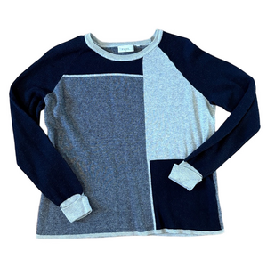 Foil Color Block Sweater Size Small Woman’s